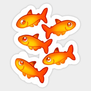 Ember Tetras Sticker